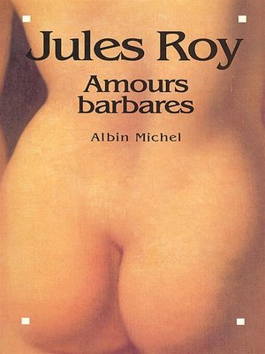 cover image of Amours barbares
